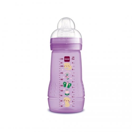 Mam Easy Active™ Baby Bottle Μπιμπερό Ροζ (360S) 2+ μηνών 270ml
